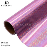 BlackAnt BA-BR Holographic Brushed Permanent Self Adheasive For Cricut Cutting DIY Craft Vinyl