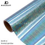 BlackAnt BA-BR Holographic Brushed Permanent Self Adheasive For Cricut Cutting DIY Craft Vinyl