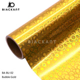 BlackAnt BA-BU Holographic Bubble Permanent Self Adheasive For Cricut Cutting DIY Craft Vinyl