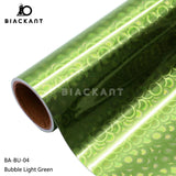 BlackAnt BA-BU Holographic Bubble Permanent Self Adheasive For Cricut Cutting DIY Craft Vinyl
