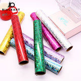 BlackAnt BA-CK Holographic Crack Permanent Self Adheasive For Cricut Cutting DIY Craft Vinyl