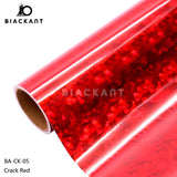 BlackAnt BA-CK Holographic Crack Permanent Self Adheasive For Cricut Cutting DIY Craft Vinyl