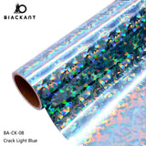 BlackAnt BA-CK Holographic Crack Permanent Self Adheasive For Cricut Cutting DIY Craft Vinyl