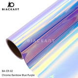 BlackAnt BA-CR Chrome Rainbow Permanent Self Adheasive For Cricut Cutting DIY Craft Vinyl