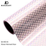 BlackAnt BA-MO Holographic Mosaic Adhesive Vinyl Sheet DIY Craft Permanent Vinyl for Cricut