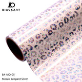BlackAnt BA-MO Holographic Mosaic Adhesive Vinyl Sheet DIY Craft Permanent Vinyl for Cricut
