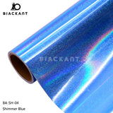 BlackAnt BA-SH Holographic Shimmer Permanent Self Adheasive For Cricut Cutting DIY Craft Vinyl