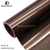 BlackAnt BA-SP Holographic Sparkle Dots Permanent Self Adheasive For Cricut Cutting DIY Craft Vinyl