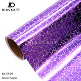 BlackAnt BA-ST Holographic Stone Permanent Self Adheasive For Cricut Cutting DIY Craft Vinyl
