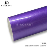 BlackAnt CL-GE-19 Gloss Electro Metallic Lavender Car Body Wrap Vinyl Auto Vechile Wrapping Film