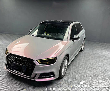 CL-CC-10 chameleon candy magic nardo grey green vinyl for toyota