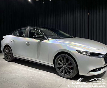 CL-IL-02 iridescence laser white vinyl for mazda