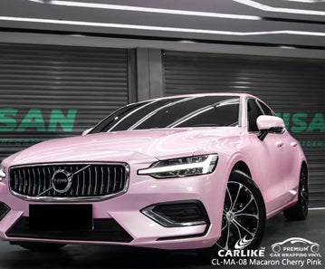 CL-MA-08 macaron cherry pink vinyl for volvo