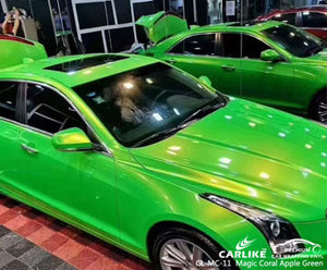 CL-MC-11 magic coral apple green vinyl for honda