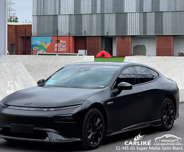 CL-MS-01 super matte satin black vinyl for xpeng