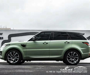 CL-MS-22 super matte satin moonlight jade vinyl for land rover