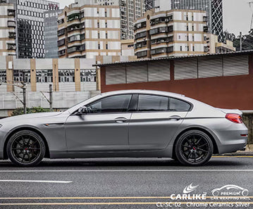 CL-SC-02 chrome ceramics silver vinyl for bmw