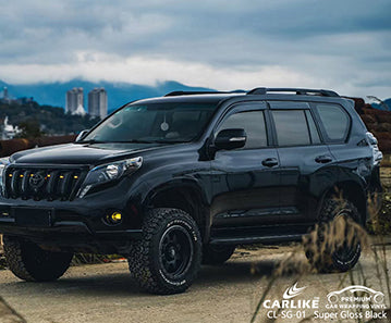 CL-SG-01 super gloss black vinyl for carola