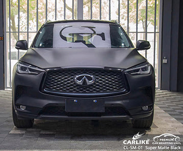 CL-SM-01 super matte black vinyl for infiniti