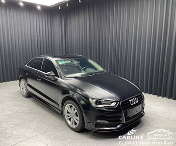 CL-SM-01 super matte black vinyl for audi