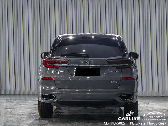 CL-TPU-5005  tpu crystal nardo grey vinyl for honda