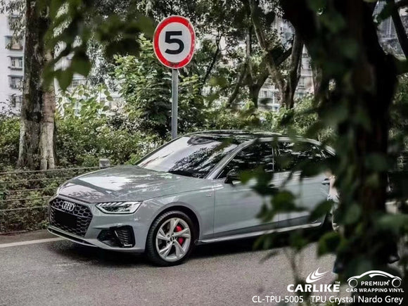 CL-TPU-5005 tpu crystal nardo grey vinyl for audi
