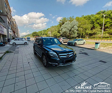 CL-TPU-5007 tpu gloss crystal piano black vinyl for benz