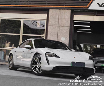 CL-TPU-5010 tpu gloss crystal porsche grey vinyl for porsche