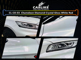 BlackAnt CL-CD-03 Chameleon Diamond Crystal Gloss White Red Vinyl