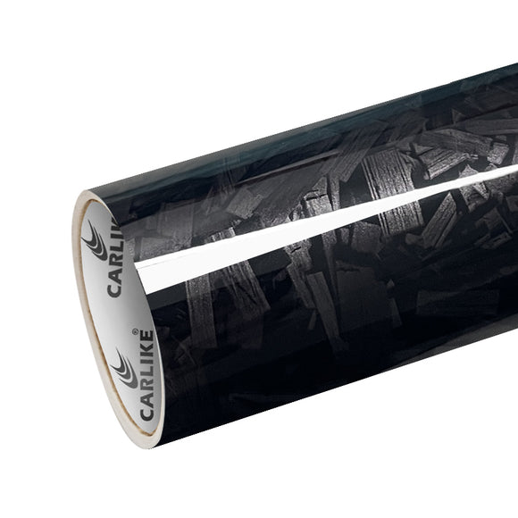 BlackAnt CL-CFF-02P Forged Carbon Fiber Gloss Black Vinyl PET Liner