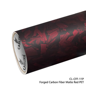 BlackAnt CL-CFF-11P Forged Carbon Fiber Matte Red Vinyl PET Liner