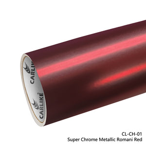 BlackAnt  CL-CH-01 Super Chrome Metallic Romani Red Vinyl