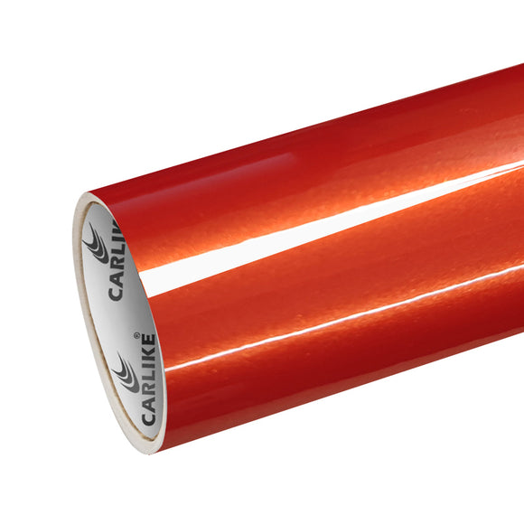 BlackAnt CL-EG-11P Electro Metallic Gloss Orange Vinyl PET Liner