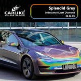 BlackAnt CL-IL-01P Iridescence Laser Diamond Splendid Grey Vinyl PET Liner