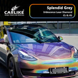 BlackAnt  CL-IL-01 Iridescence Laser Diamond Splendid Grey Vinyl