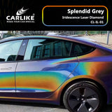 BlackAnt  CL-IL-01 Iridescence Laser Diamond Splendid Grey Vinyl