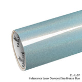 BlackAnt  CL-IL-07 Iridescence Laser Diamond Sea Breeze Blue Vinyl