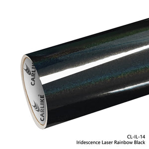 BlackAnt  CL-IL-14 Iridescence Laser Rainbow Black Vinyl