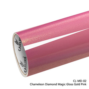 BlackAnt CL-MD-02 Chameleon Diamond Magic Gloss Gold Pink Vinyl