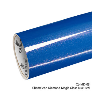 BlackAnt CL-MD-03 Chameleon Diamond Magic Gloss Blue Red Vinyl
