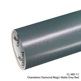 BlackAnt CL-MD-11 Chameleon Diamond Magic Matte Grey Red Vinyl