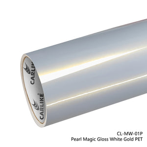 BlackAnt CL-MW-01P Pearl Magic Gloss White Gold Vinyl PET Liner