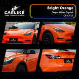 BlackAnt CL-SJ-12 Super Gloss Crystal Bright Orange Vinyl