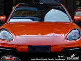 BlackAnt CL-SJ-13P Super Gloss Crystal Porsche Lava Orange Vinyl PET Liner