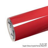 BlackAnt CL-SJ-14P Super Gloss Crystal Ferrari Red Vinyl PET Liner