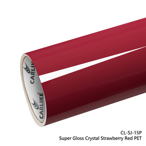 BlackAnt CL-SJ-15P Super Gloss Crystal Strawberry Red Vinyl PET Liner