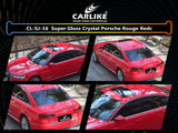 BlackAnt CL-SJ-16P Super Gloss Crystal Porsche Rouge Red Vinyl PET Liner