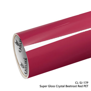 BlackAnt CL-SJ-17P Super Gloss Crystal Beetroot Red Vinyl PET Liner