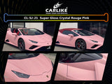 BlackAnt CL-SJ-21 Super Gloss Crystal Rouge Pink Car Wrap