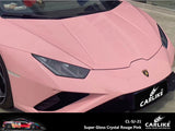 BlackAnt CL-SJ-21 Super Gloss Crystal Rouge Pink Car Wrap